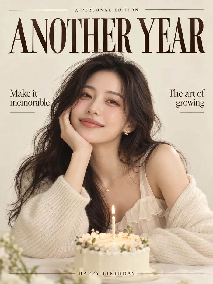 手帳生日模板